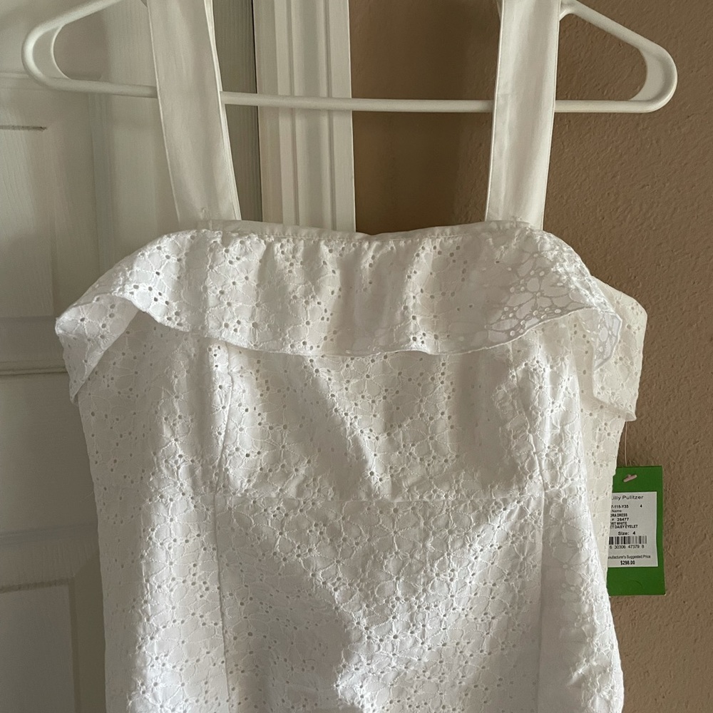 Lily Pulitzer Sweet Daisy Eyelet Size 4 NWT